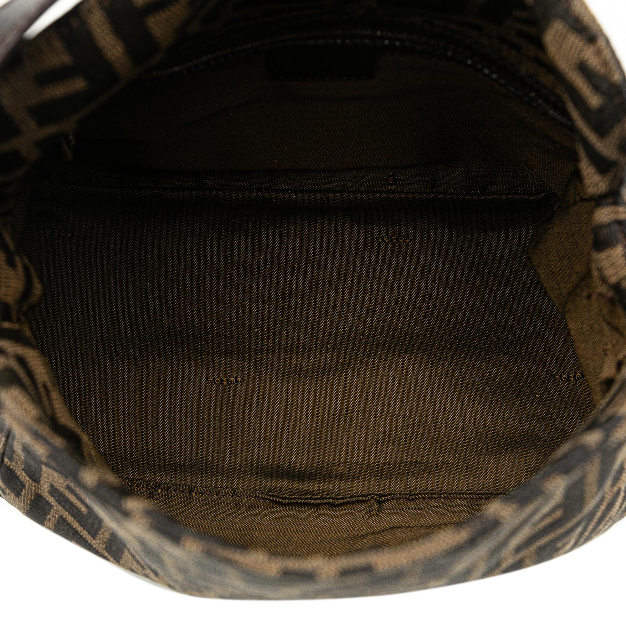 Fendi Zucca Canvas Double Flap Mamma (SHG-Bc9JXa)