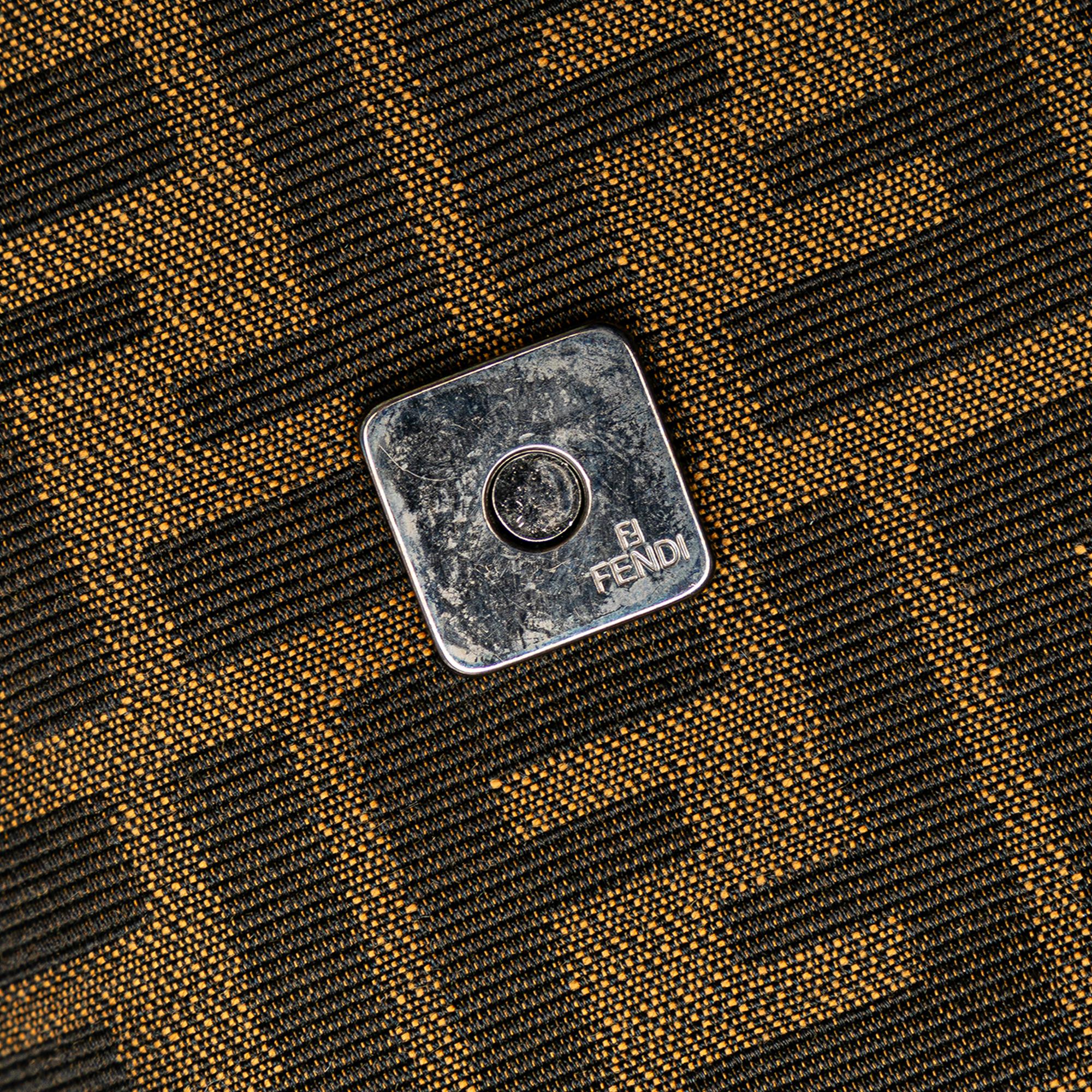 Fendi Zucca Canvas Double Flap Mamma (SHG-fbbxxj)