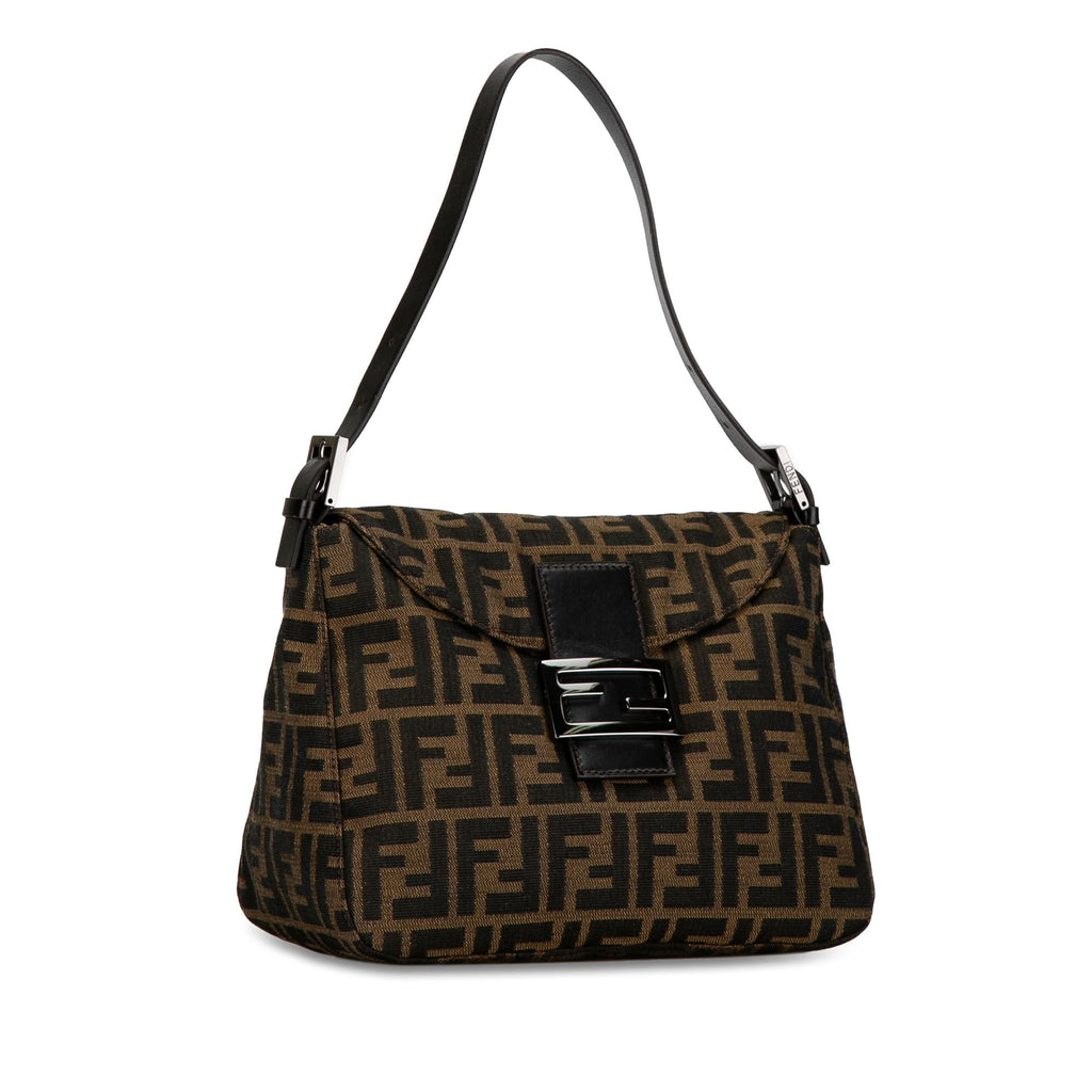 Fendi Zucca Canvas Double Flap Mamma (SHG-fbbxxj)