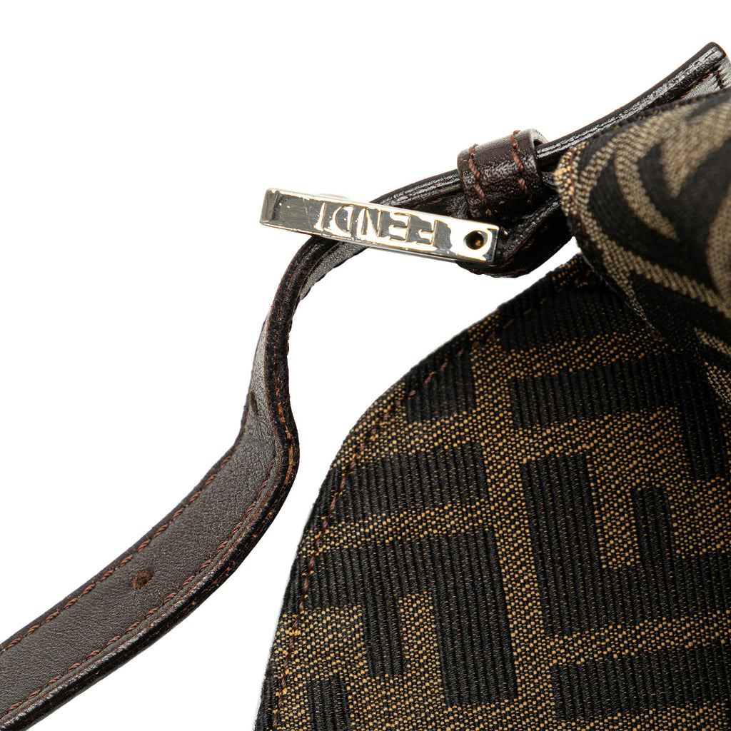 Fendi Zucca Canvas Double Flap Mamma (SHG-9hHdcP)