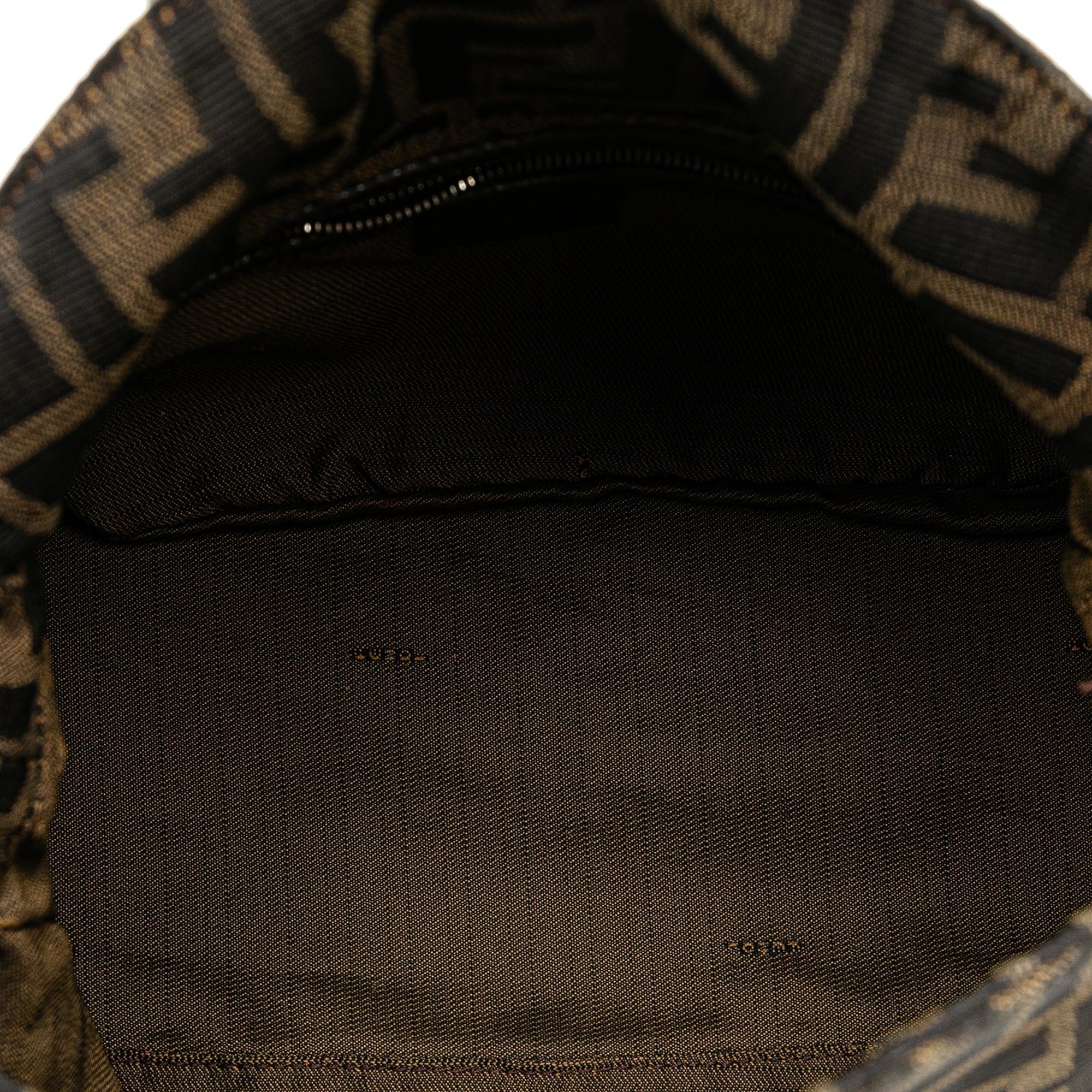 Fendi Zucca Canvas Double Flap Mamma (SHG-9hHdcP)