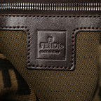 Fendi Zucca Canvas Double Flap Mamma (SHG-9hHdcP)