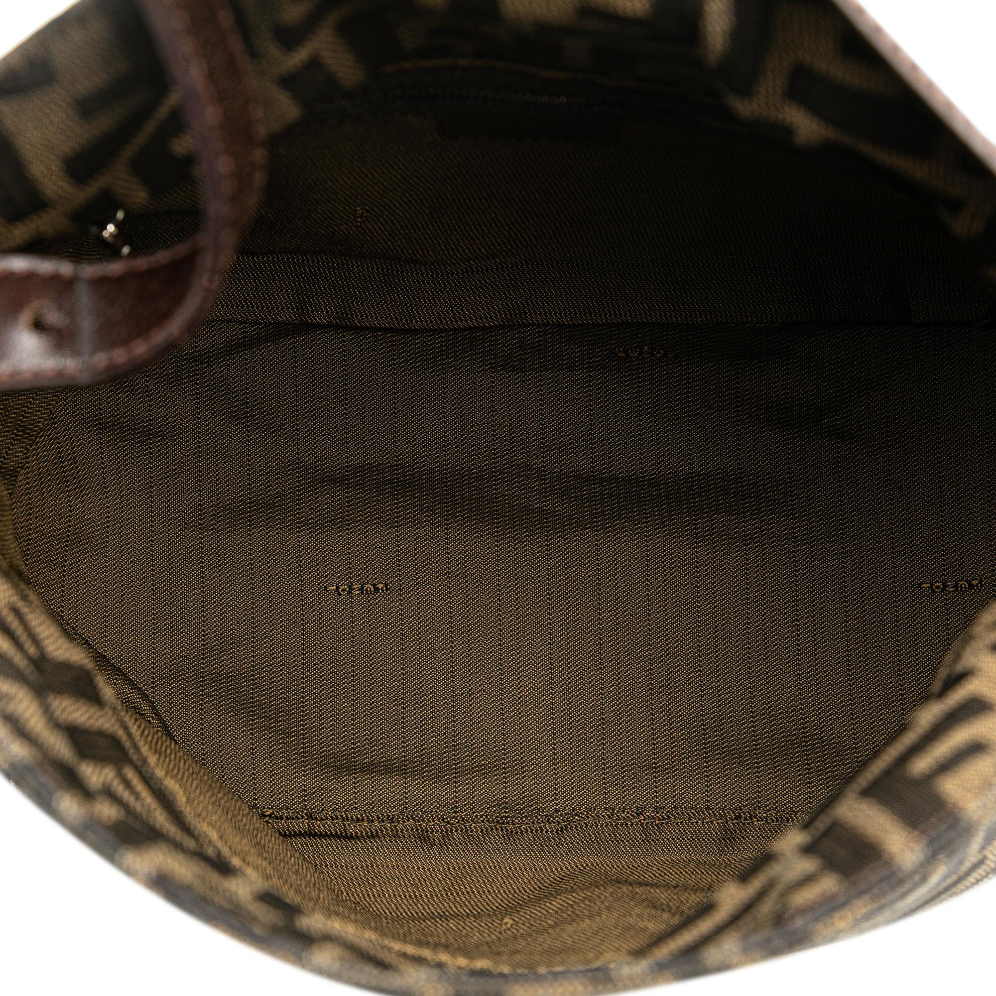 Fendi Zucca Canvas Double Flap Mamma (SHG-IOclRQ)