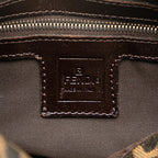 Fendi Zucca Canvas Double Flap Mamma (SHG-D31esP)