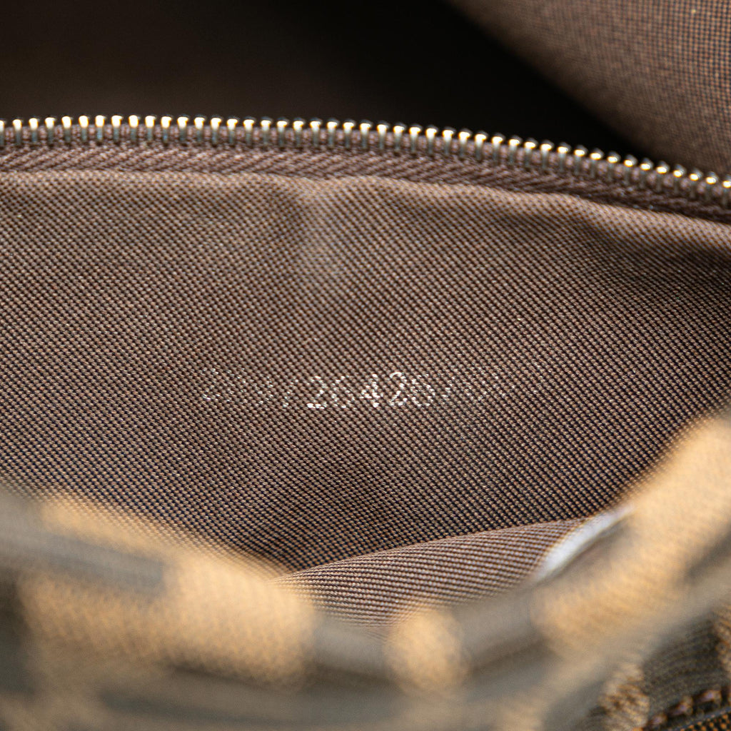 Fendi Zucca Canvas Double Flap Mamma (SHG-D31esP)