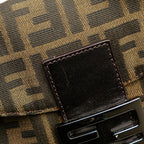 Fendi Zucca Canvas Double Flap Mamma (SHG-kJxSjW)