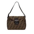 Fendi Zucca Canvas Double Flap Mamma (SHG-kJxSjW)