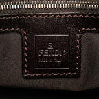 Fendi Zucca Canvas Double Flap Shoulder Bag (SHG-BZYeGl)