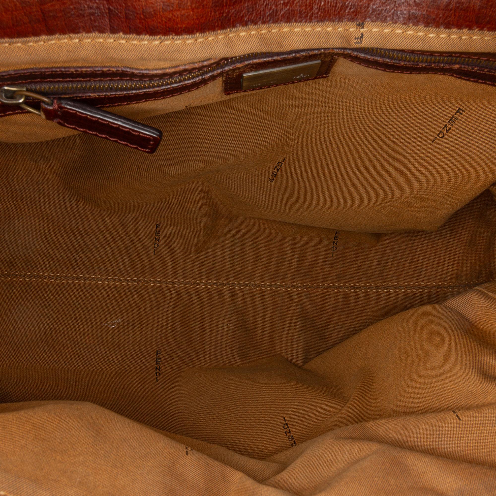 Fendi Zucca Canvas Etniko Handbag (SHG-e50x9E)