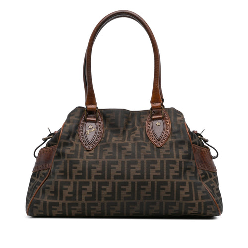 Fendi Zucca Canvas Etniko Handbag (SHG-e50x9E)