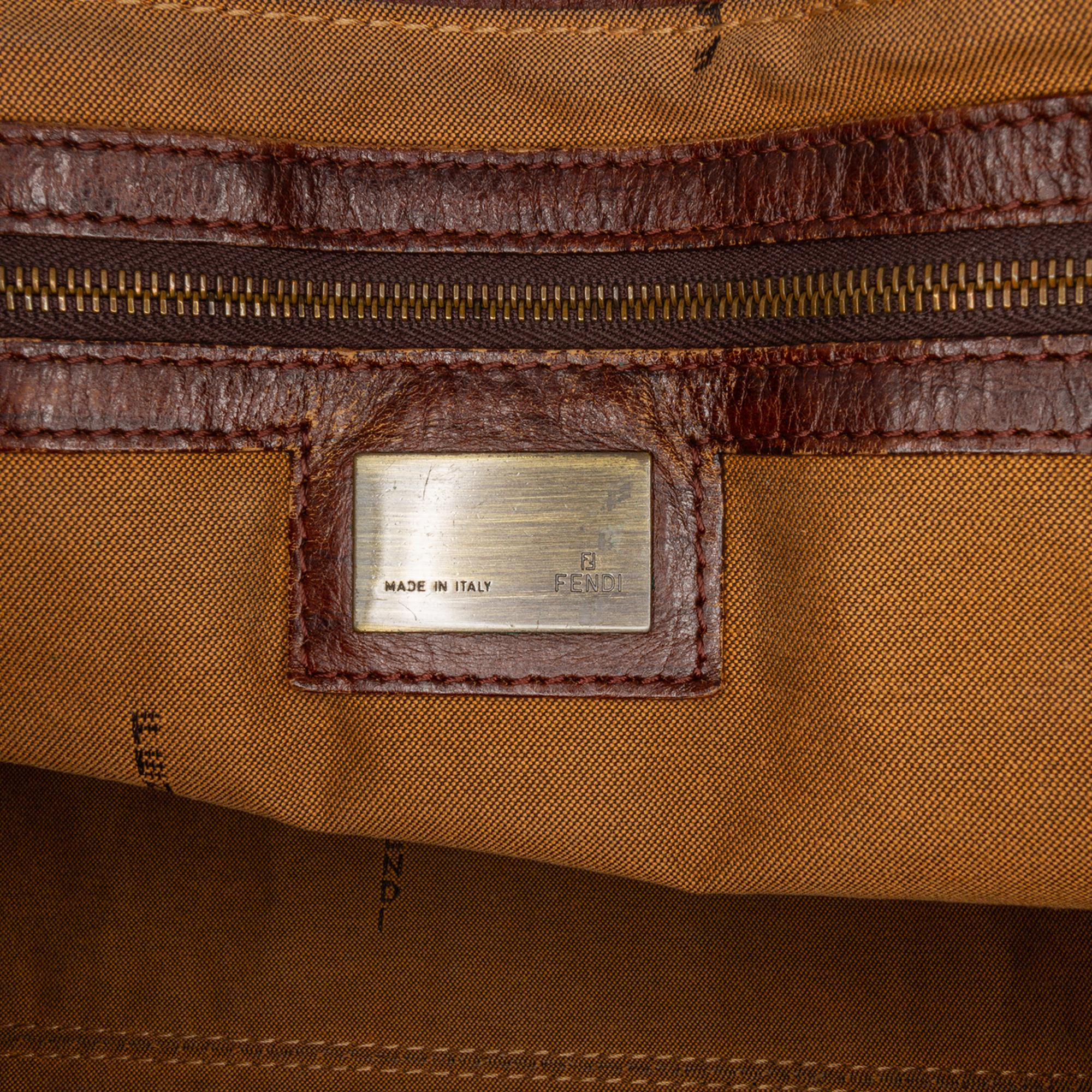 Fendi Zucca Canvas Etniko Handbag (SHG-e50x9E)