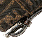 Fendi Zucca Canvas Flap Shoulder Bag (SHG-PNNTeW)