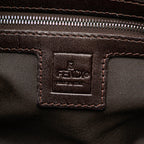 Fendi Zucca Canvas Flap Shoulder Bag (SHG-PNNTeW)