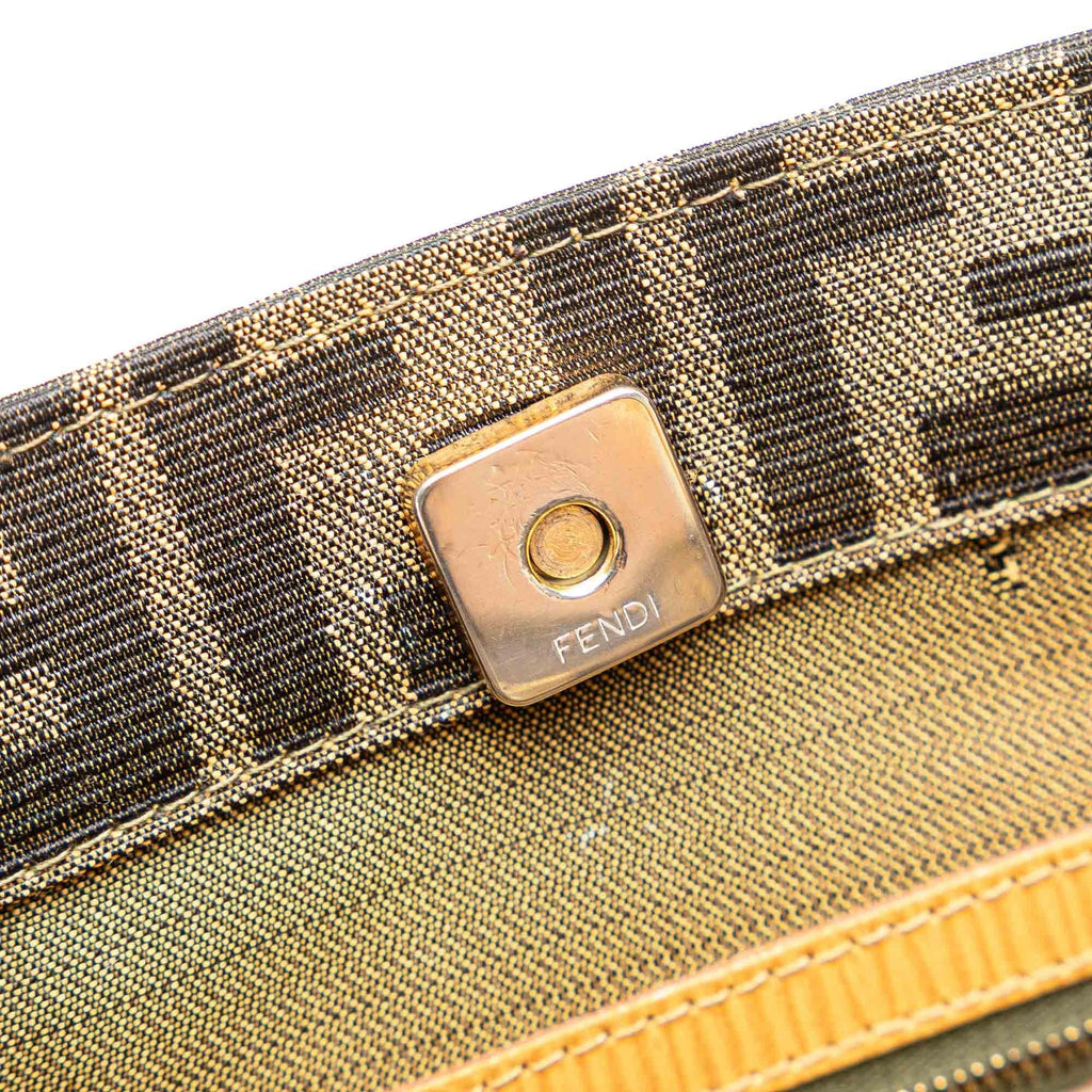 Fendi Zucca Canvas Front Pocket Tote (SHG-Ms185y)