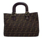 Fendi Zucca Canvas Handbag (SHG-dTO6G7)