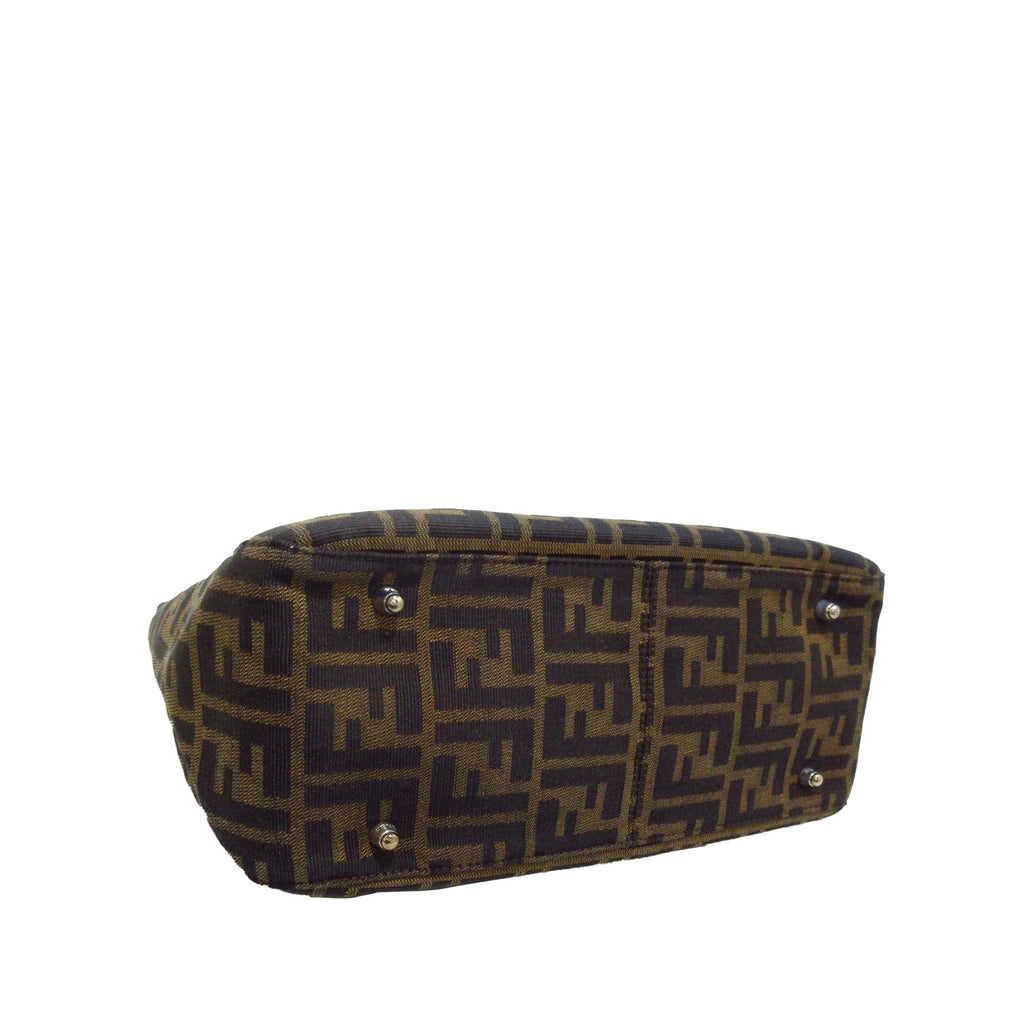 Fendi Zucca Canvas Handbag (SHG-dTO6G7)