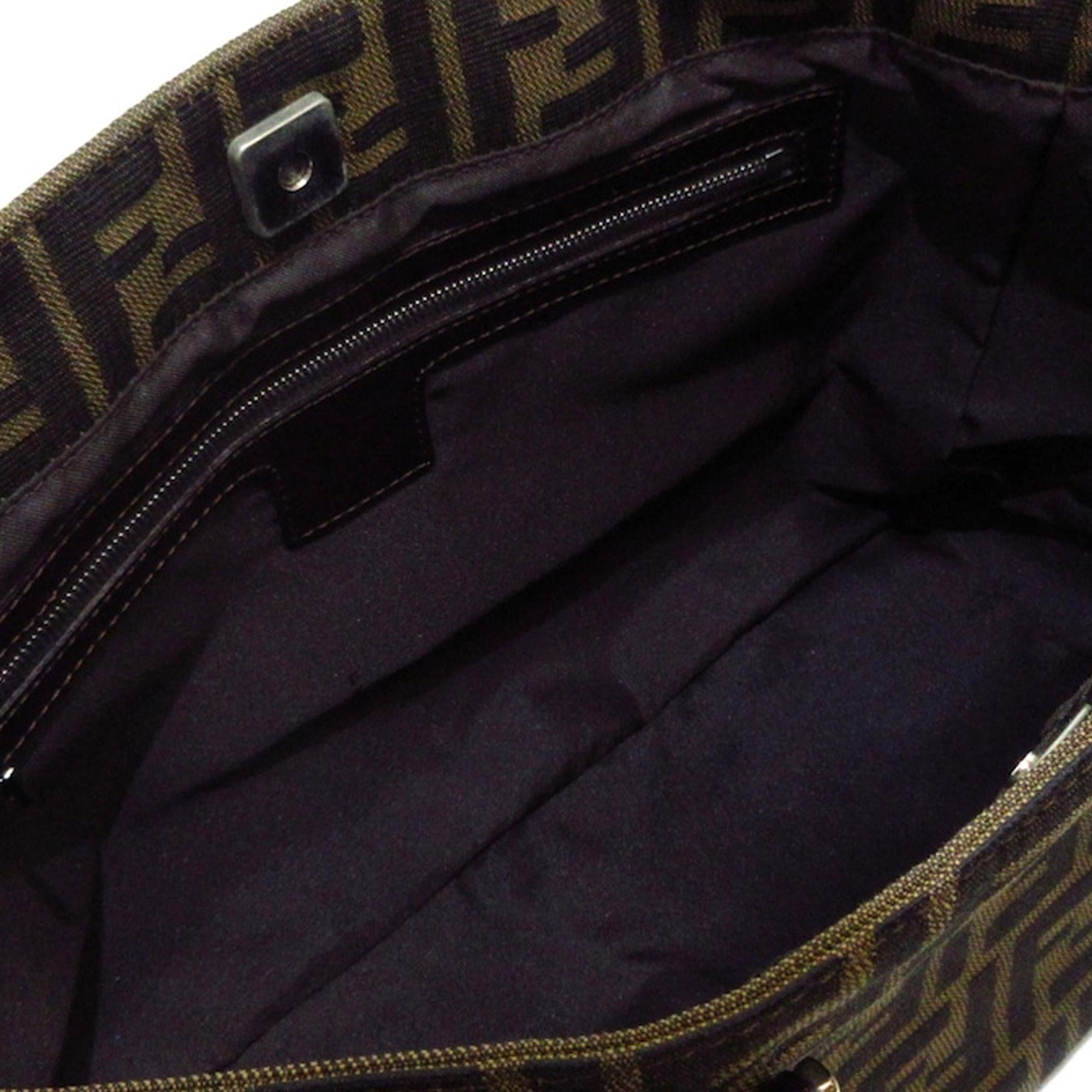 Fendi Zucca Canvas Handbag (SHG-dTO6G7)