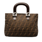 Fendi Zucca Canvas Handle Tote (SHG-yHeh88)