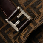 Fendi Zucca Canvas Handle Tote (SHG-yHeh88)