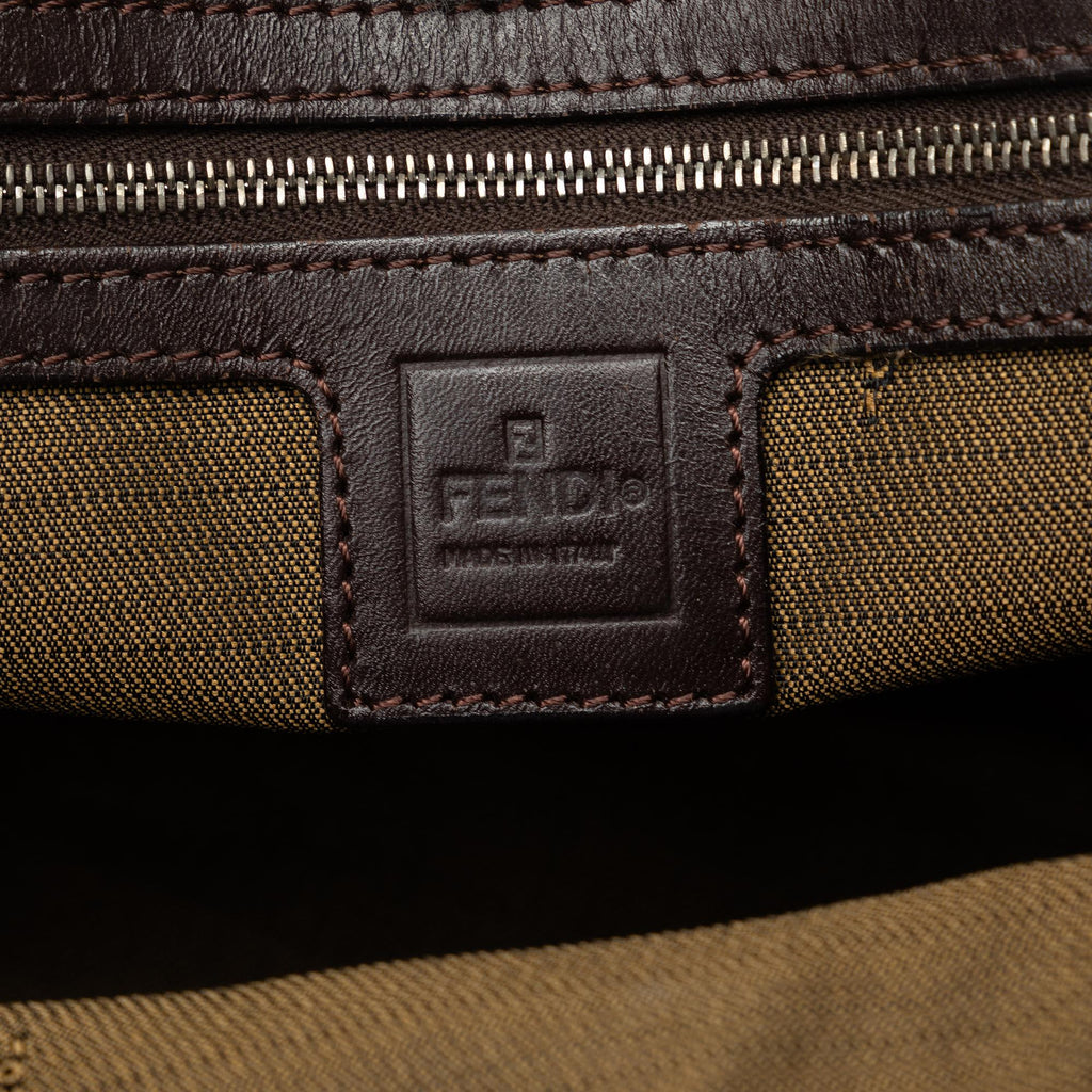 Fendi Zucca Canvas Handle Tote (SHG-yHeh88)