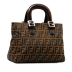Fendi Zucca Canvas Handle Tote (SHG-yHeh88)