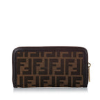 Fendi Zucca Canvas Long Wallet (SHG-30594)