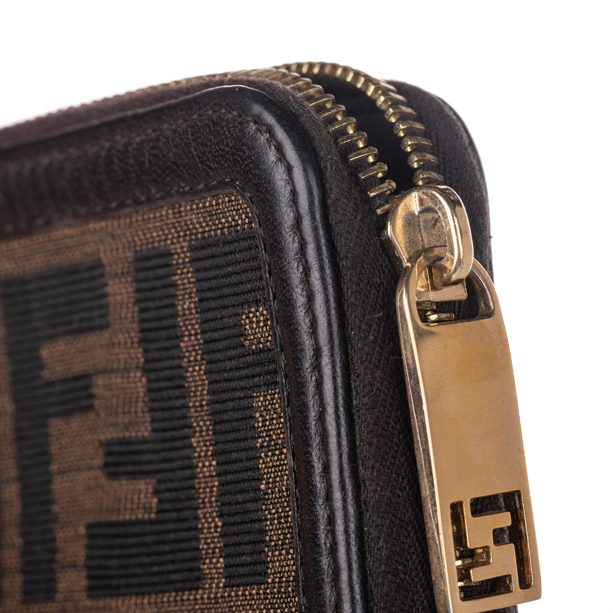 Fendi Zucca Canvas Long Wallet (SHG-30594)