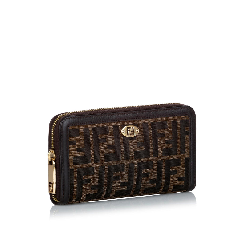Fendi Zucca Canvas Long Wallet (SHG-30594)