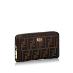 Fendi Zucca Canvas Long Wallet (SHG-30594)
