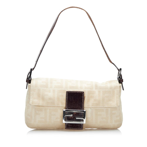 Fendi Zucca Canvas Mamma Baguette (SHG-36827)