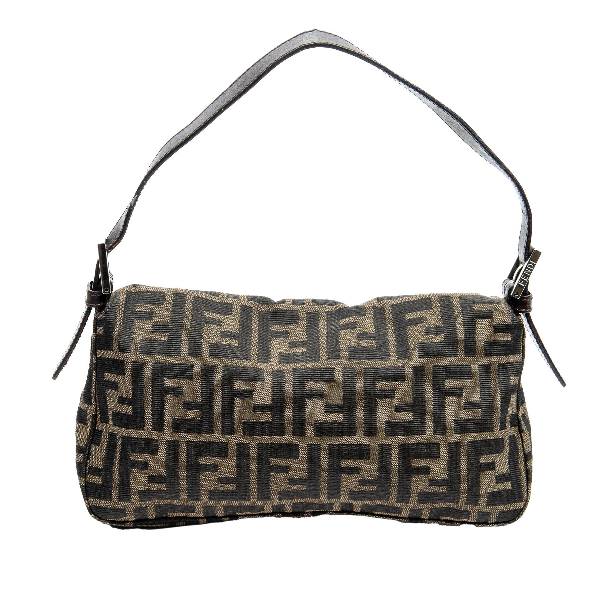 Fendi Zucca Canvas Mamma Baguette (SHG-yXolV3)