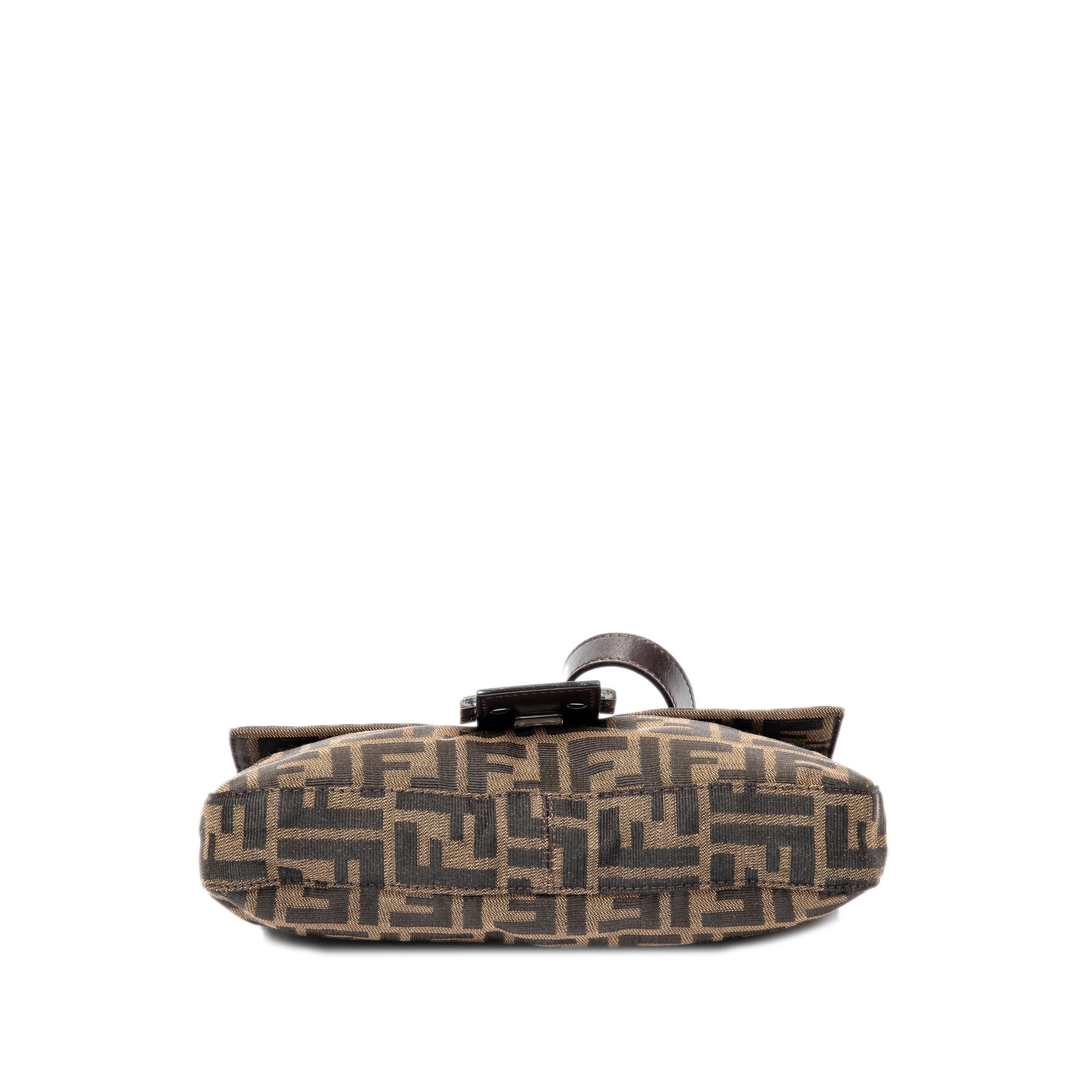 Fendi Zucca Canvas Mamma Baguette (SHG-Qg5TqV)