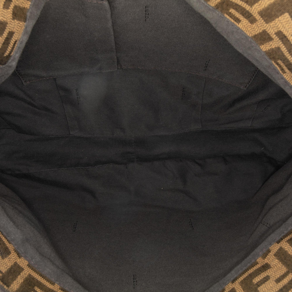Fendi Zucca Canvas Mia Tote (SHG-xCKTom)