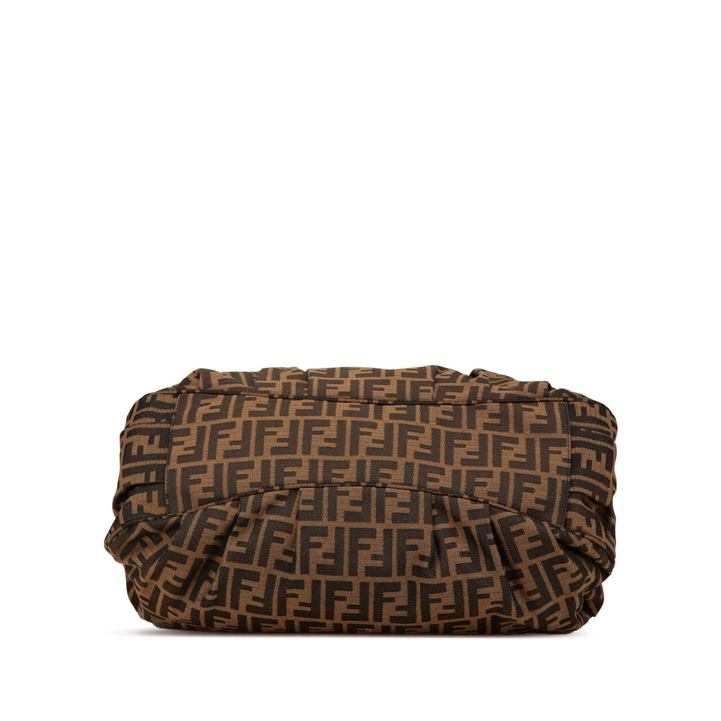 Fendi Zucca Canvas Mia Tote