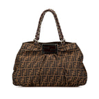 Fendi Zucca Canvas Mia Tote