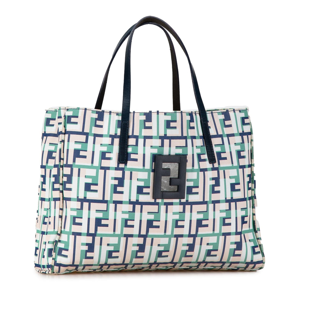 Fendi Zucca Canvas Multicolor Handbag (SHG-cI6b1N)