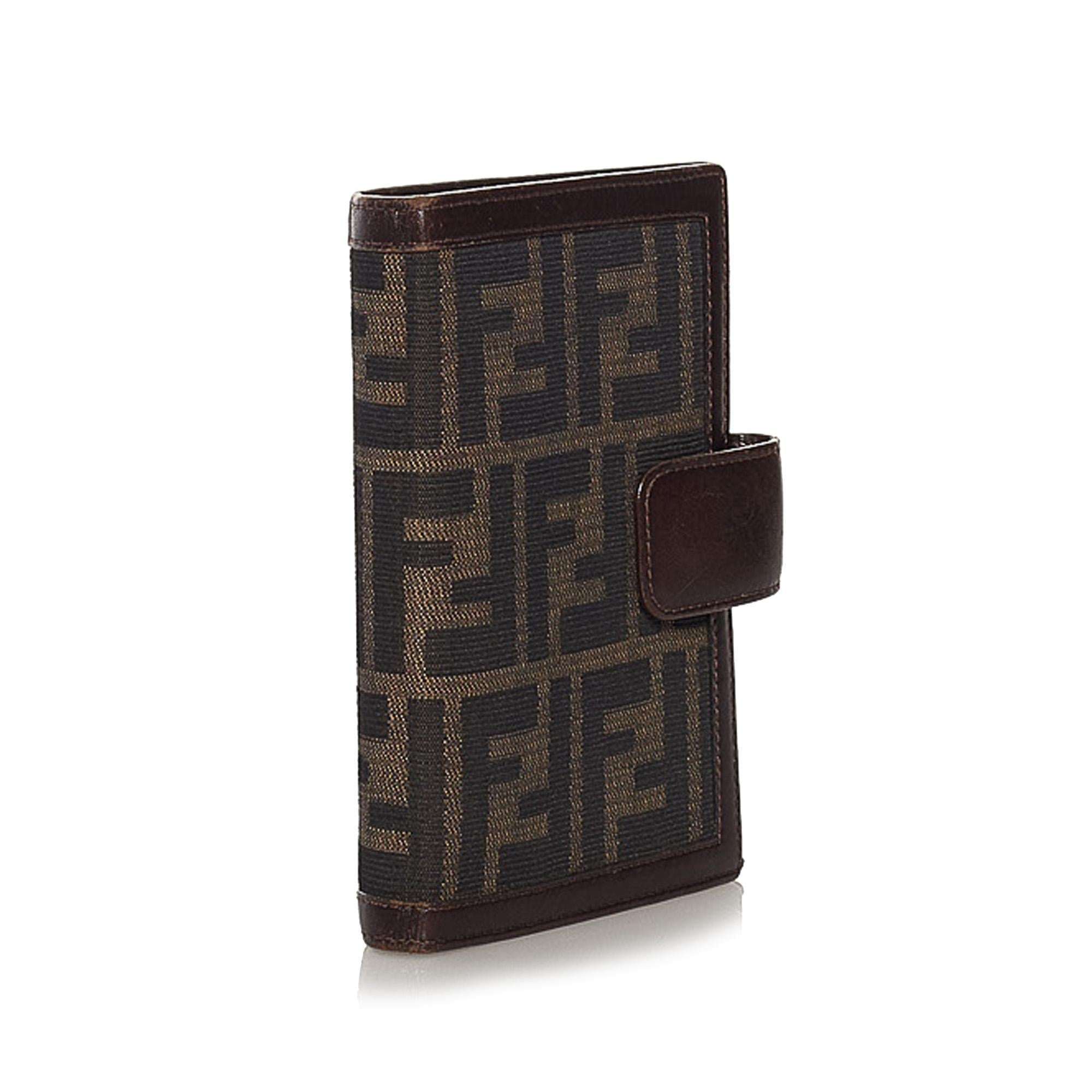 Fendi Zucca Canvas Notebook Cover (SHG-33235)