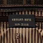 Fendi Zucca Canvas Logo Medium Roll Tote (SHF-U2XZrj)