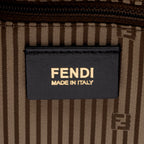 Fendi Zucca Canvas Logo Medium Roll Tote (SHF-U2XZrj)