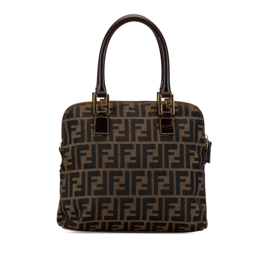 Fendi Zucca Canvas Satchel (SHG-VwjR6Z)