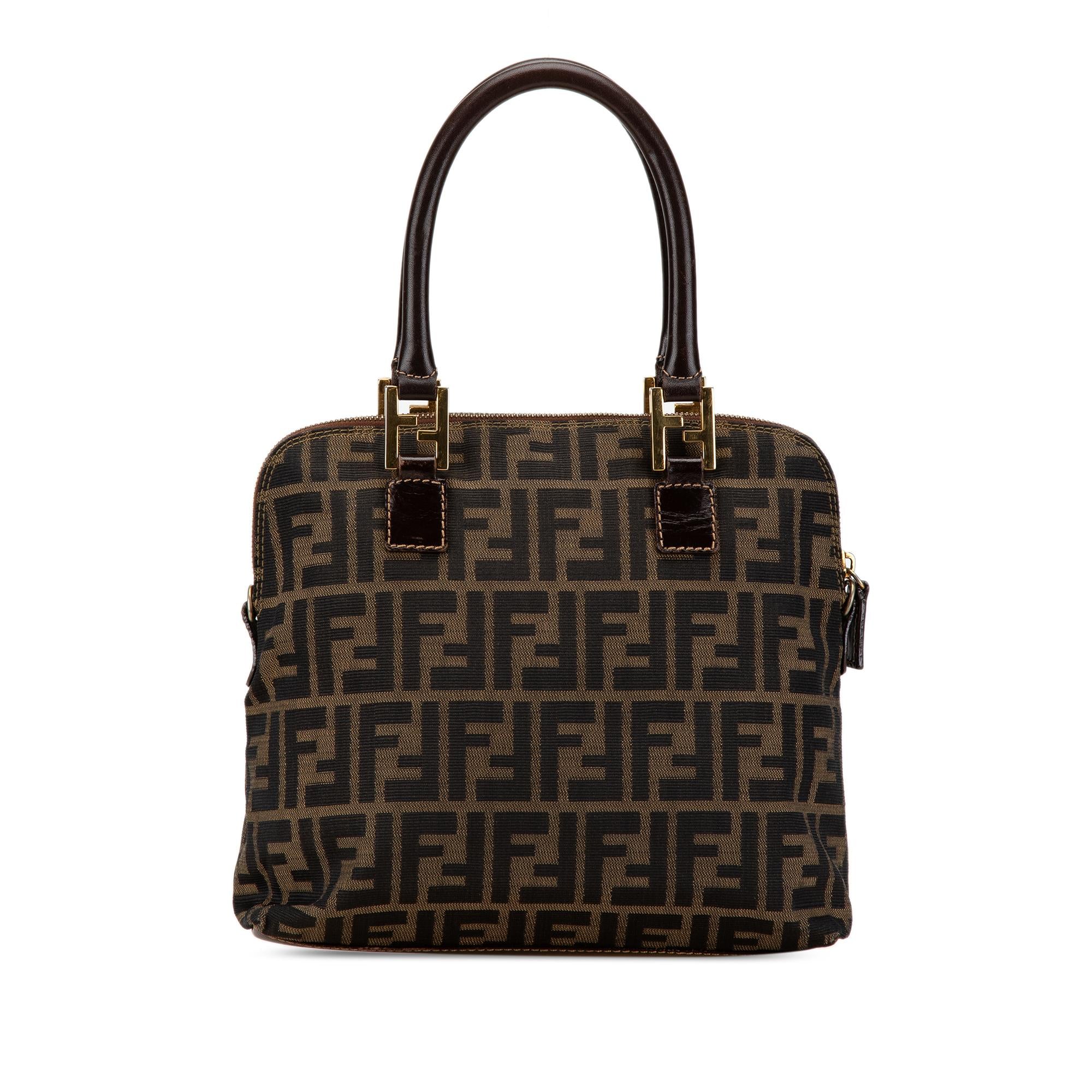 Fendi Zucca Canvas Satchel (SHG-VwjR6Z)