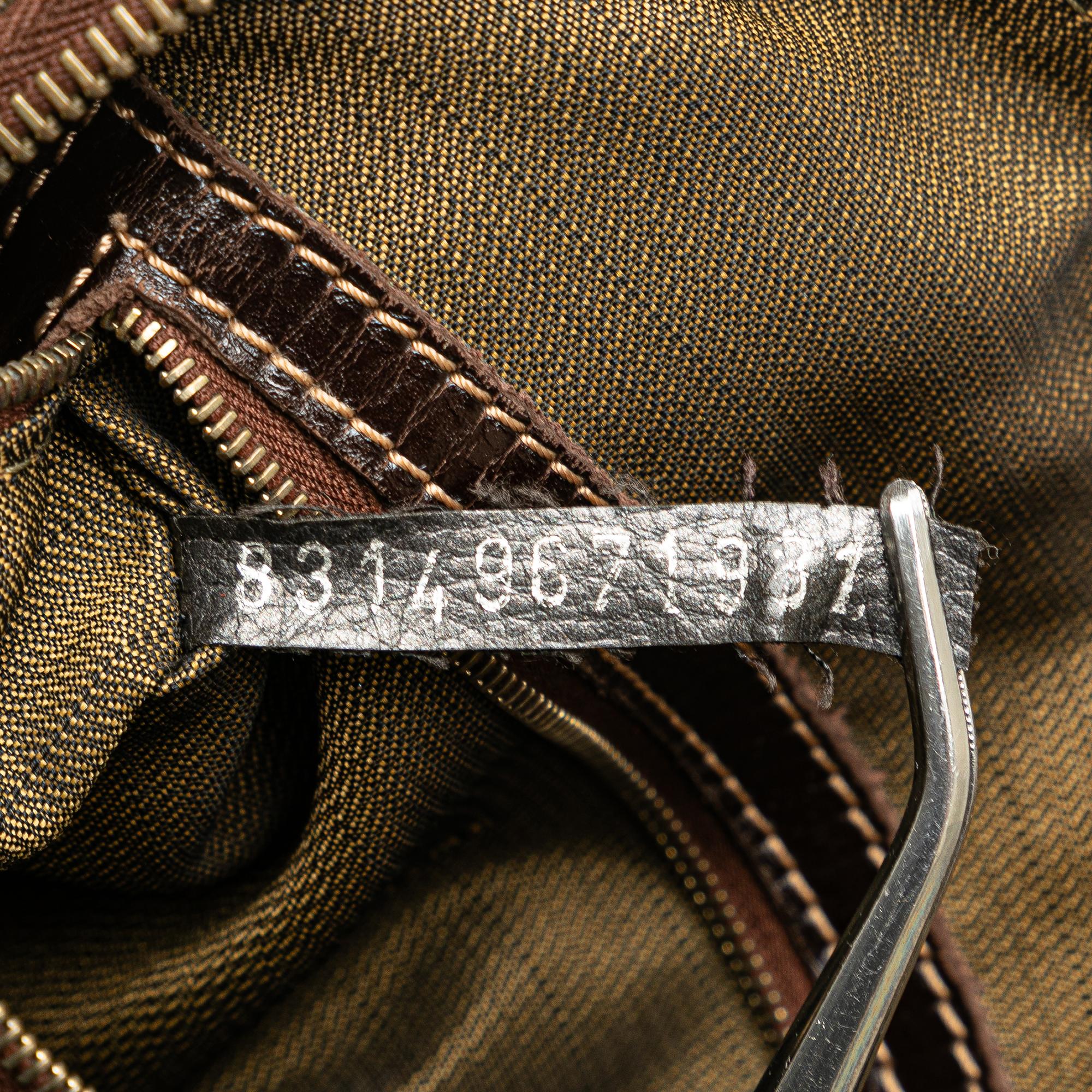 Fendi Zucca Canvas Satchel (SHG-VwjR6Z)