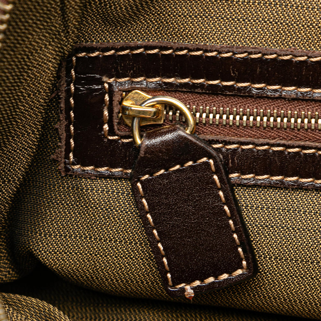 Fendi Zucca Canvas Satchel (SHG-VwjR6Z)