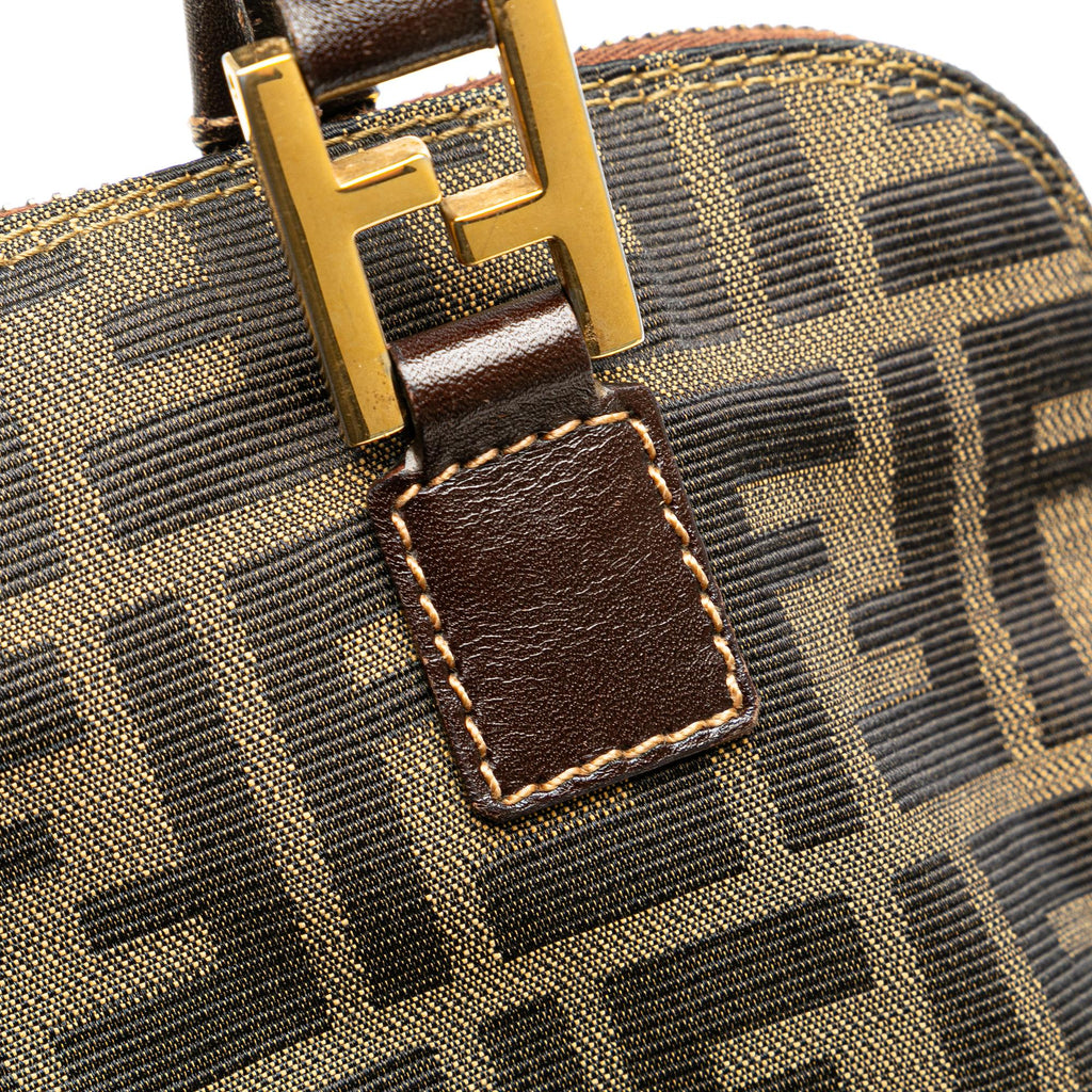 Fendi Zucca Canvas Satchel (SHG-VwjR6Z)