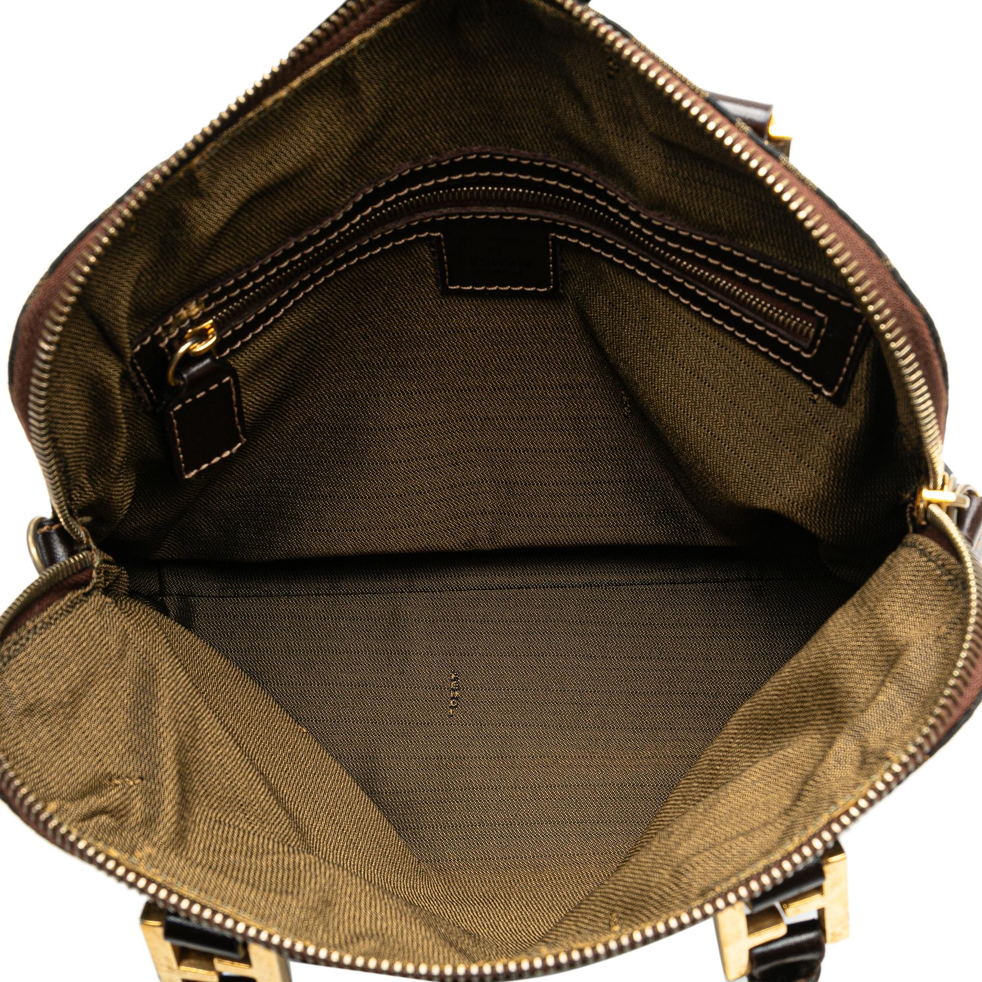 Fendi Zucca Canvas Satchel (SHG-VwjR6Z)