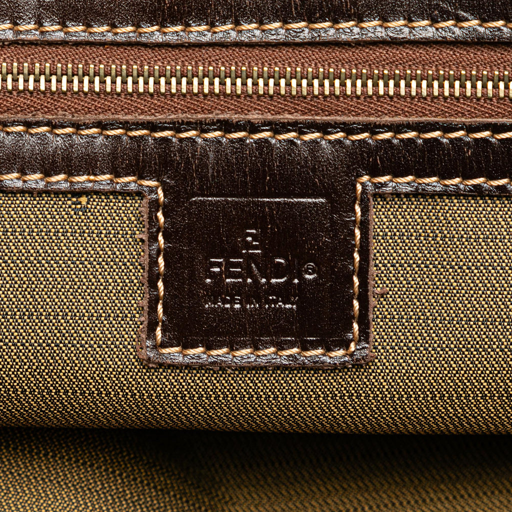 Fendi Zucca Canvas Satchel (SHG-VwjR6Z)
