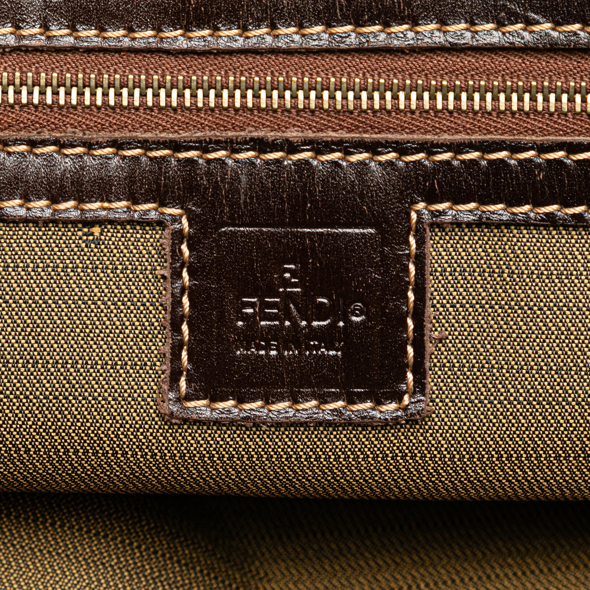 Fendi Zucca Canvas Satchel (SHG-VwjR6Z)