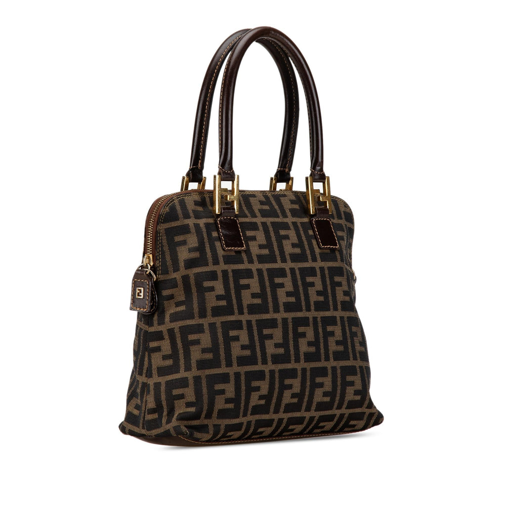 Fendi Zucca Canvas Satchel (SHG-VwjR6Z)