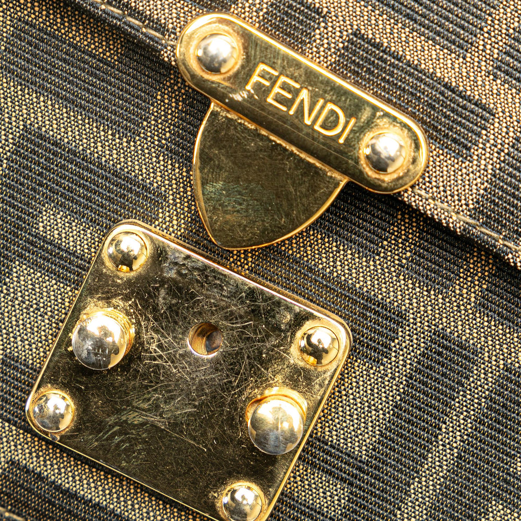 Fendi Zucca Canvas Satchel (SHG-SL8cXX)