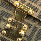 Fendi Zucca Canvas Satchel (SHG-SL8cXX)